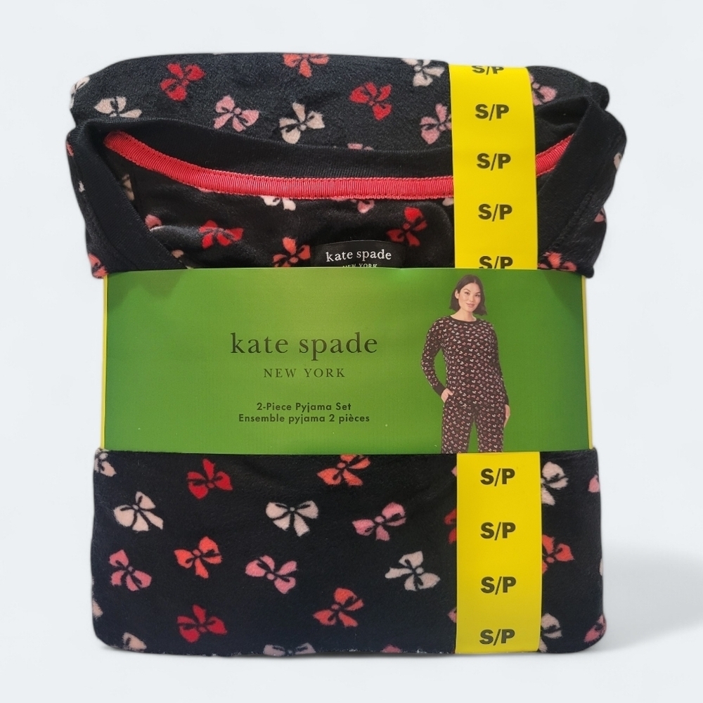 Kate Spade 🎀 Fleece Bow Pajamas | Size: S
